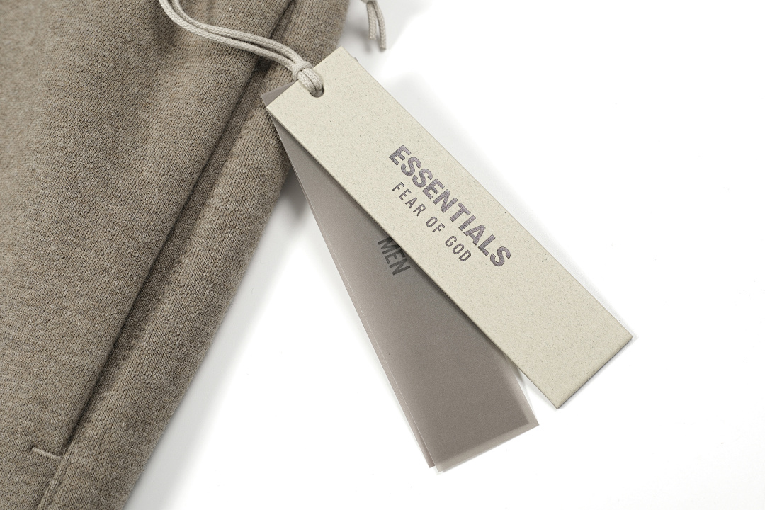 Essentials 178 Ess FALL24 HOLIDAY Fleece EssentialSweatpant Print Lace Up Velvet : Dark Mist Grey Light Black Desert Gold Brown :S-XL - Image 97