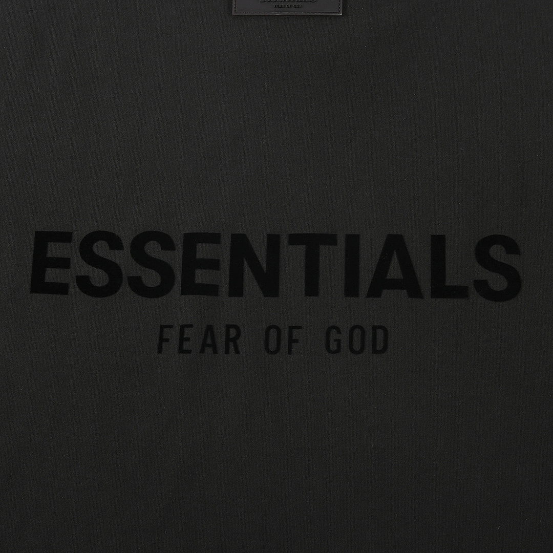 Essentials 118 Stitching ESS Velvet Print Short Sleeve : XS-XL Black Grey Dark Floral Light # - Image 10