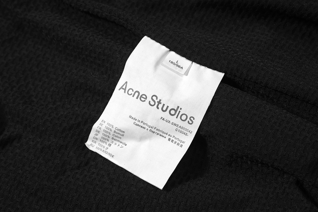 Acne Studios 288 AC Wind Black White Green S-XL 9006# - Image 17