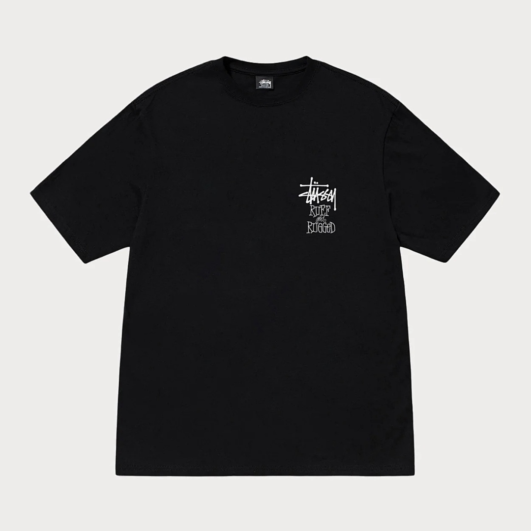 Stussy 108 25SS WELL SUITED TEE Print Short Sleeve T Black White S M L XL5 Y5204 Stu - Image 3