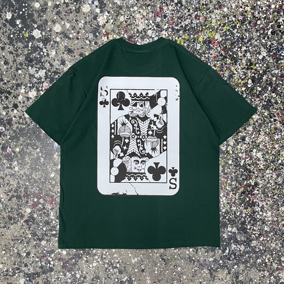Stussy 108 Stussy Print Short Sleeve T : Black White Green Grey Apricot S Ｍ L XL - Image 6