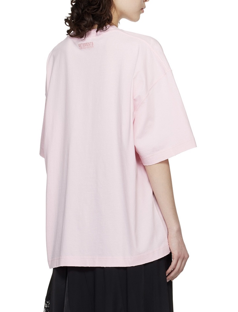 Unbranded 128 VTM Label Logo Print Short Sleeve T Pink Black S-XL V5208# - Image 37