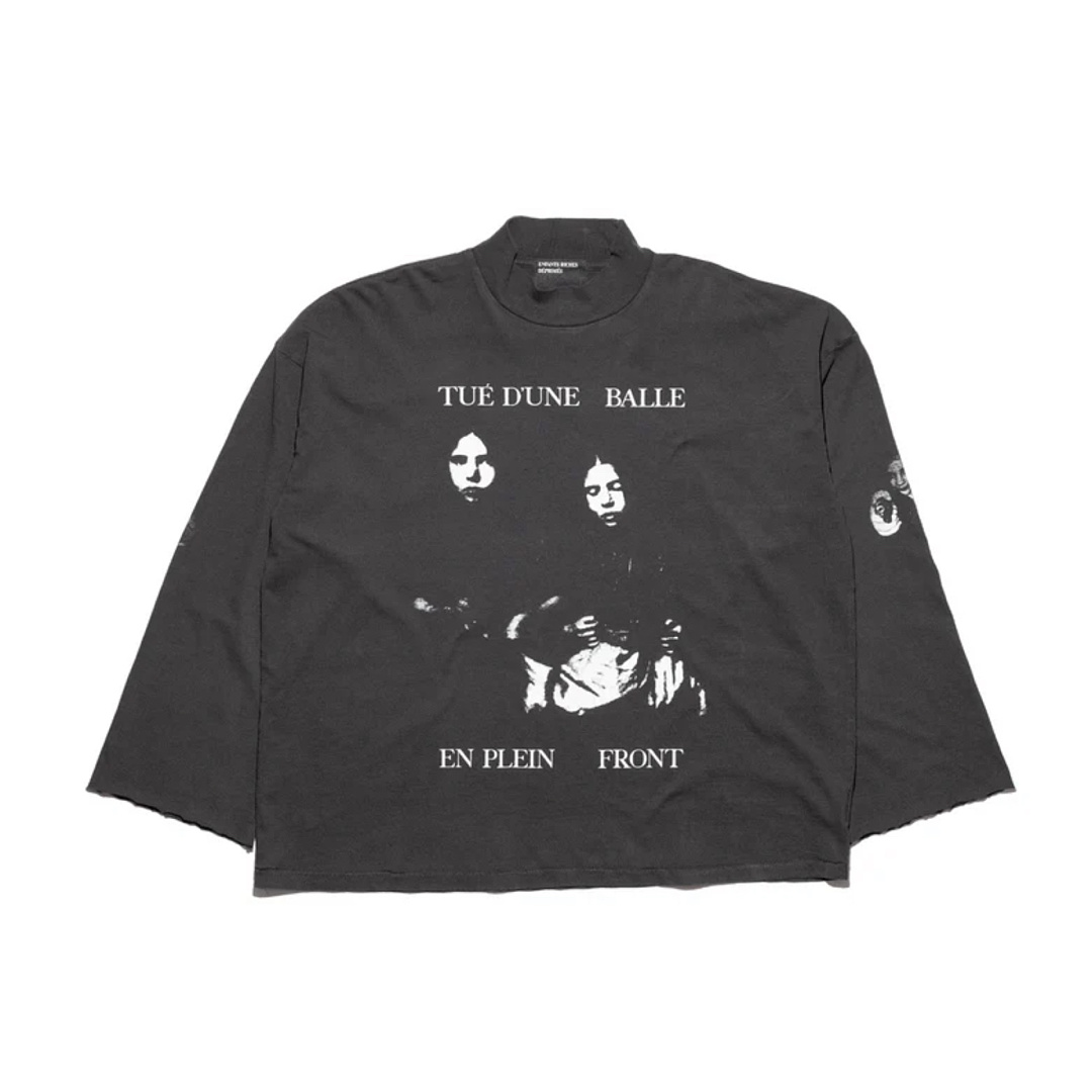 Enfants Riches Deprimes 148 Enfants Riches Deprimes Double Long Sleeve T : S M L XL Water (Black)