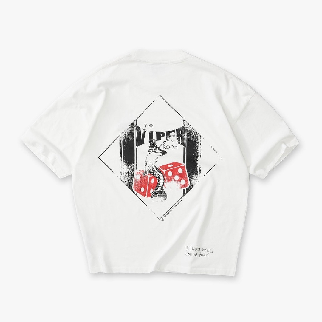 Represent New High Mens Womens Top Wide Short Sleeve : S M L XL Water (Black) - Image 3