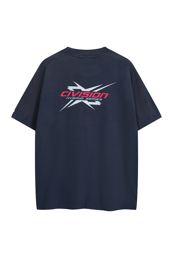 On Running 118 CIVISION By CSC Print Short Sleeve T Black Grey Blue 1 2 3 3408# - Image 20