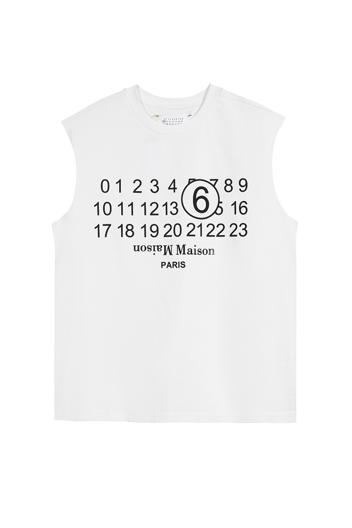 On Running 108 MM6 Maison Margiela LOGO Print T Black White 46 48 50 52 3969# - Image 18