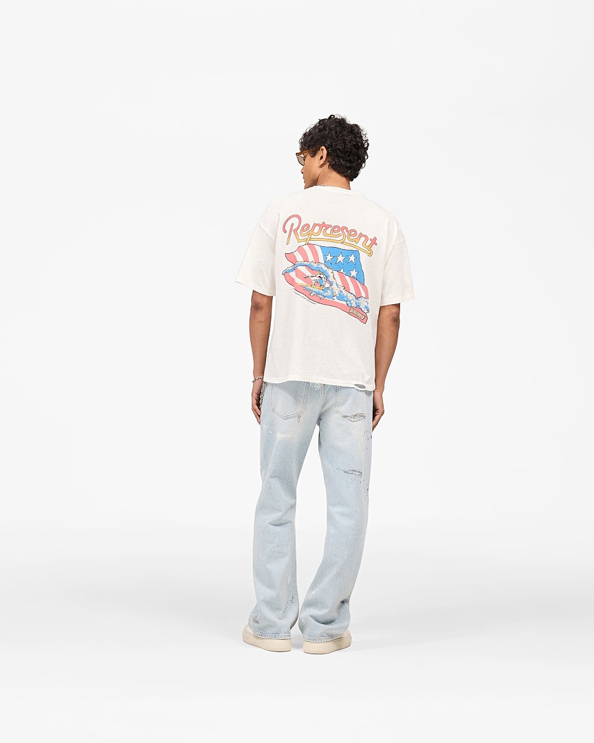 Off-White 128 Represent Nothing Faster T : S M L XL Off (White) - Image 9