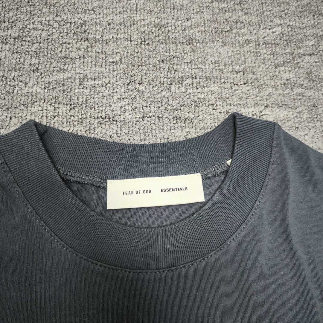 Essentials 128 FW26 Holiday 2026 90'S SHORT SLEEVE TEE T : Iron Ink Grey Black Smoke Mist XS-XL - Image 12