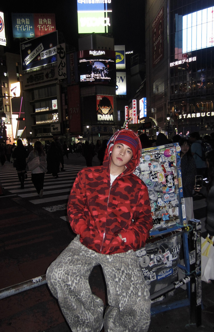 Bape 438 : Green Camo Red Yellow Purple Pink Blue Grey White Black S-XL - Image 102
