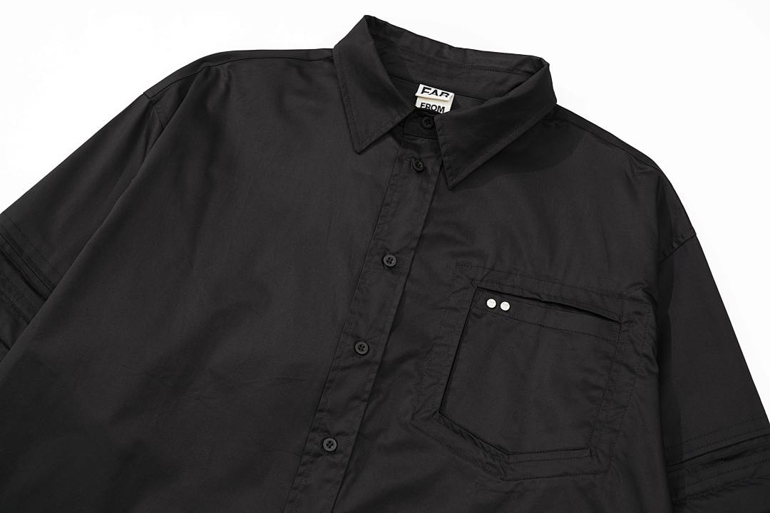 Arc'teryx 248 FAR.ARCHIVE WASHED DETACHABLE SHIRT Black S-L 3369# - Image 4