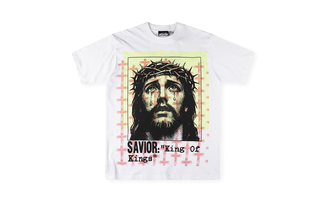 Hellstar 148 Hellstar Studios Wind Print Short T White S-XL
