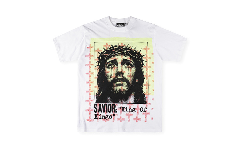 Hellstar 148 Hellstar Studios Wind Print Short T White S-XL
