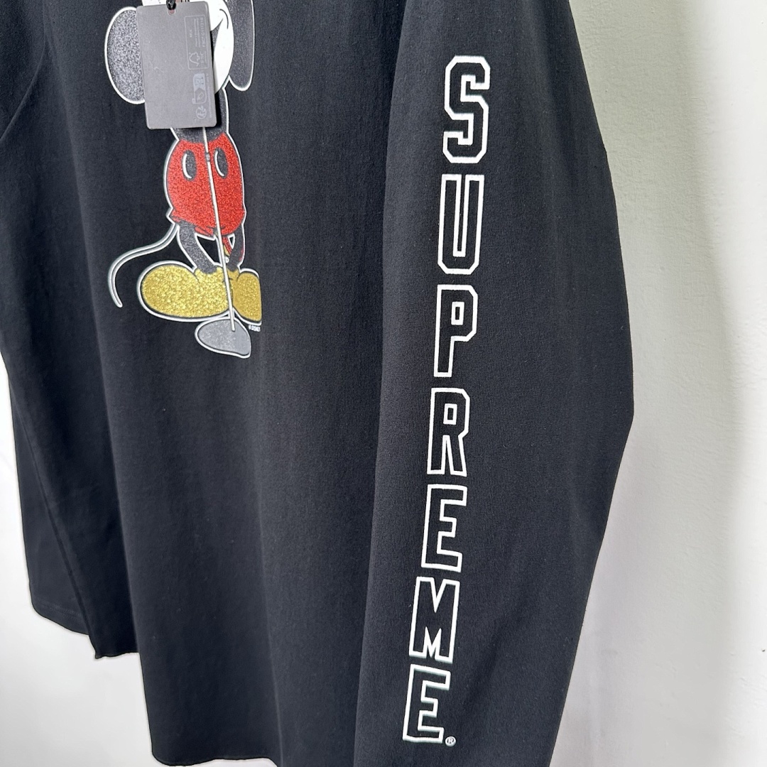 Supreme 218 Cream Long Sleeve NUMBER INE MICKEY RAGLAN L/S (N) - Image 16