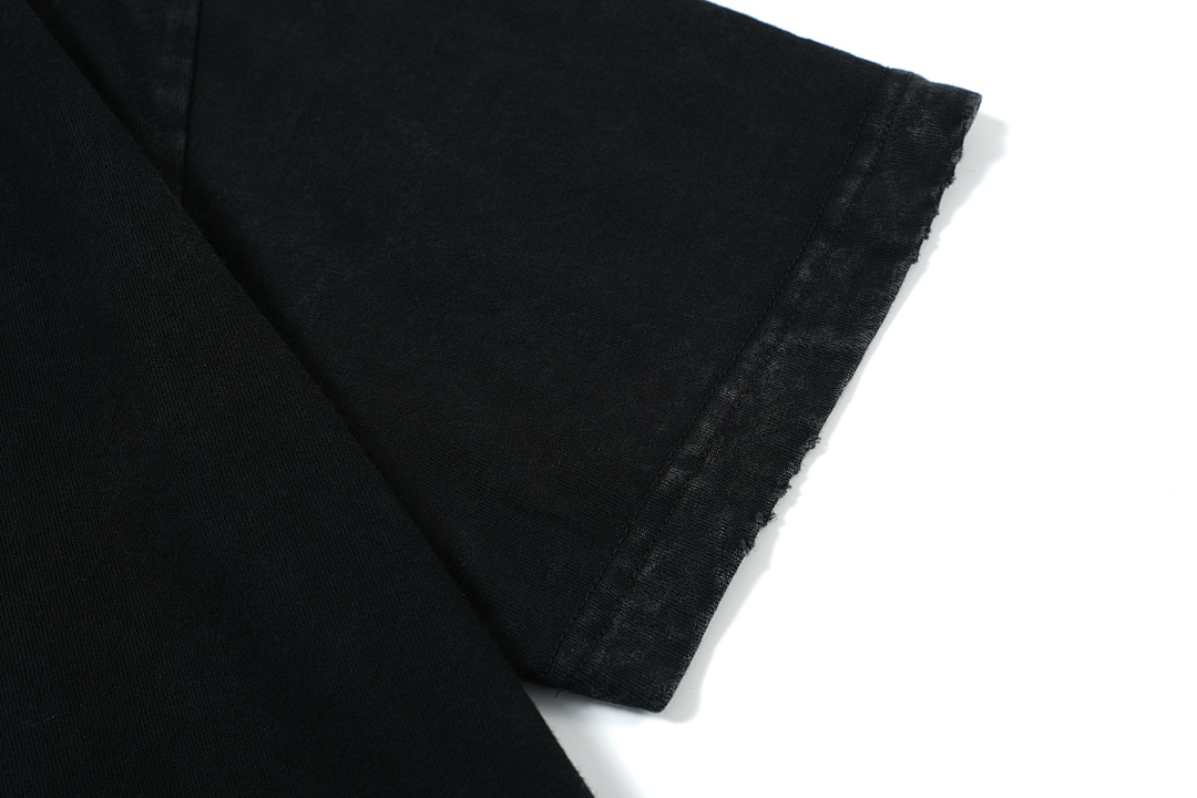 Unbranded 118 Undermycar 23SS EN HUIT TEE Print Short Sleeve T Black 1 2 3 4 3974# - Image 11
