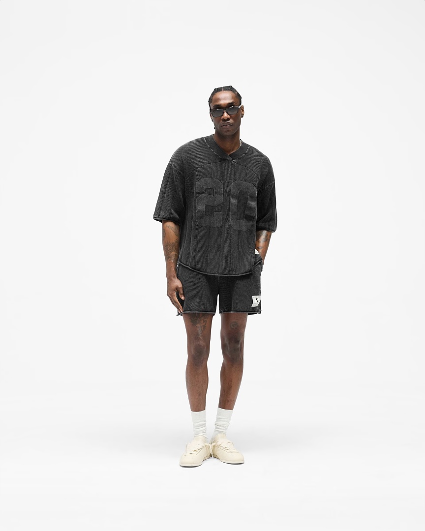 Represent 198 Represent Olive Short Sleeve : S M L XL (Washed Black) - Image 16