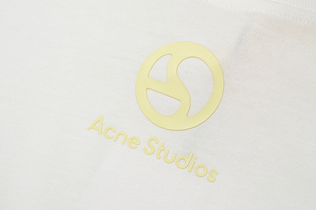 Acne Studios 118 AC Print Short Sleeve T Black White S-XL 8081# - Image 21