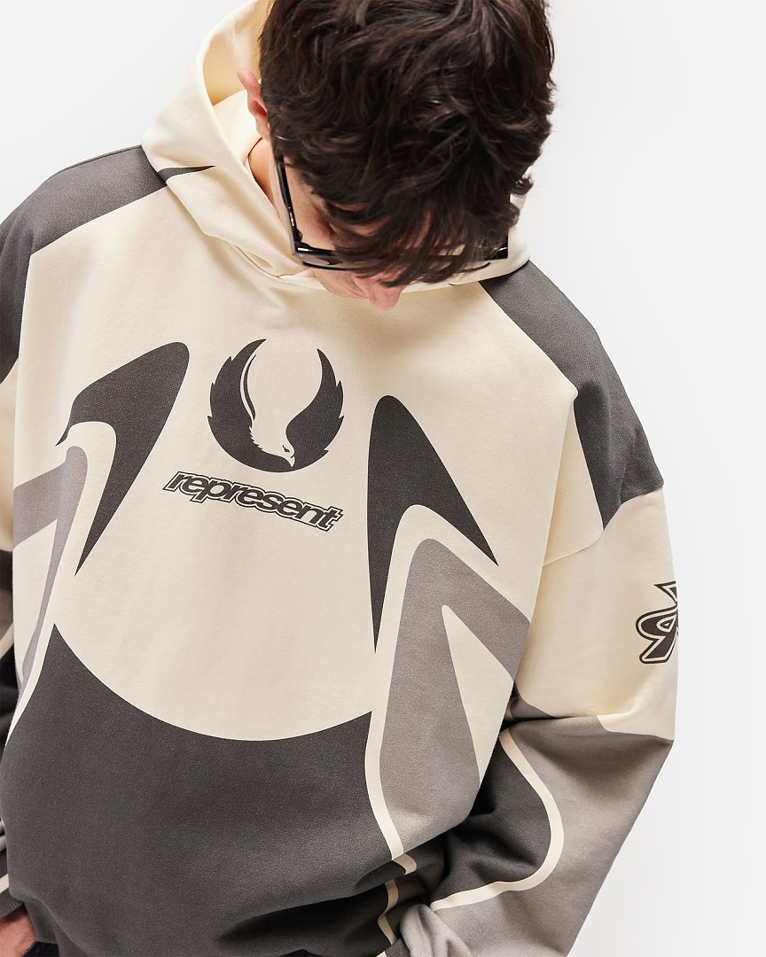 Represent 258 Represent × Belstaff Collab : S M L XL Cream Apricot - Image 15