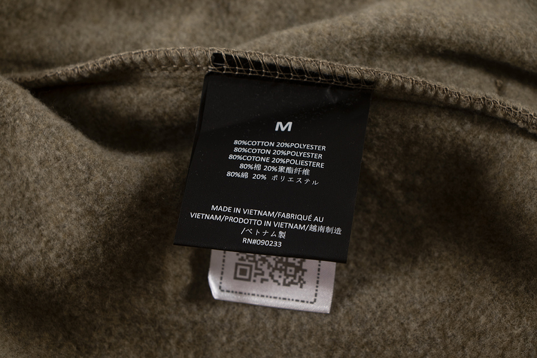 Essentials 148 Ess SS25 Classic Hoodie Label Print Short Silk Silver Gum Black Grey Brown Oatmeal XS-XL - Image 24