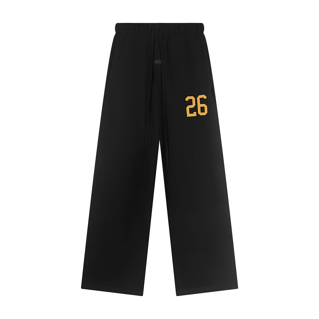 Essentials 188 FW26Holiday 2026 CLASSIC Sweatpant : Black Smoke Mist Grey :XS-XL - Image 4