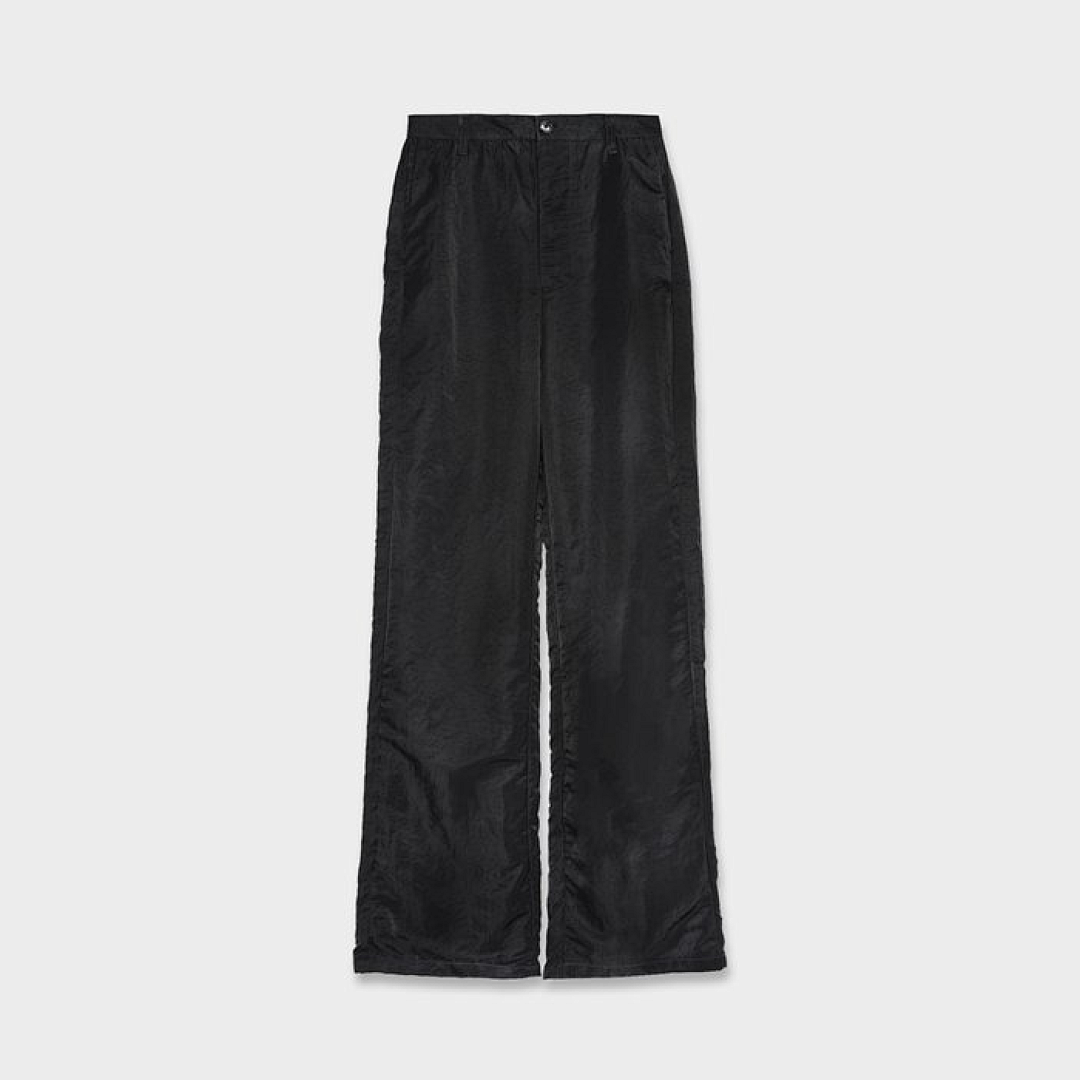 Balenciaga 238 VUJADE VD CRUSHED NYLON TRACK PANTS Model Long Black S-XL 7234# - Image 15