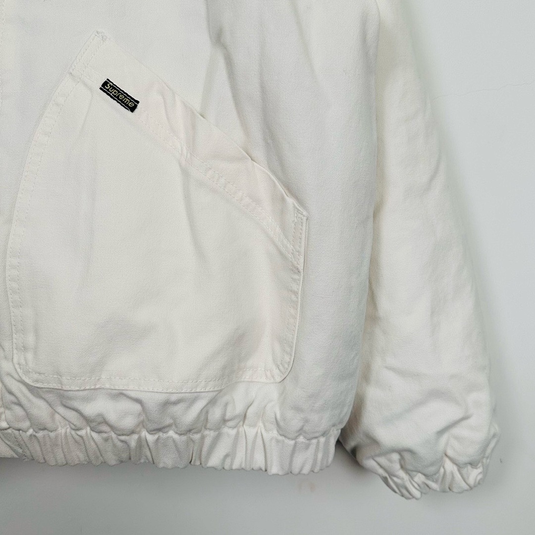 Supreme 598 24Fw Faux Shearling Lined Bomber Jacket Velvet Black White Water Blue S-XL - Image 52