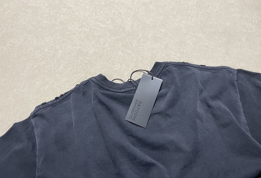 Unbranded 128 Satoshi Nakamoto Chain Stitch Tee Short Sleeve T : Black Coffee S M L - Image 12