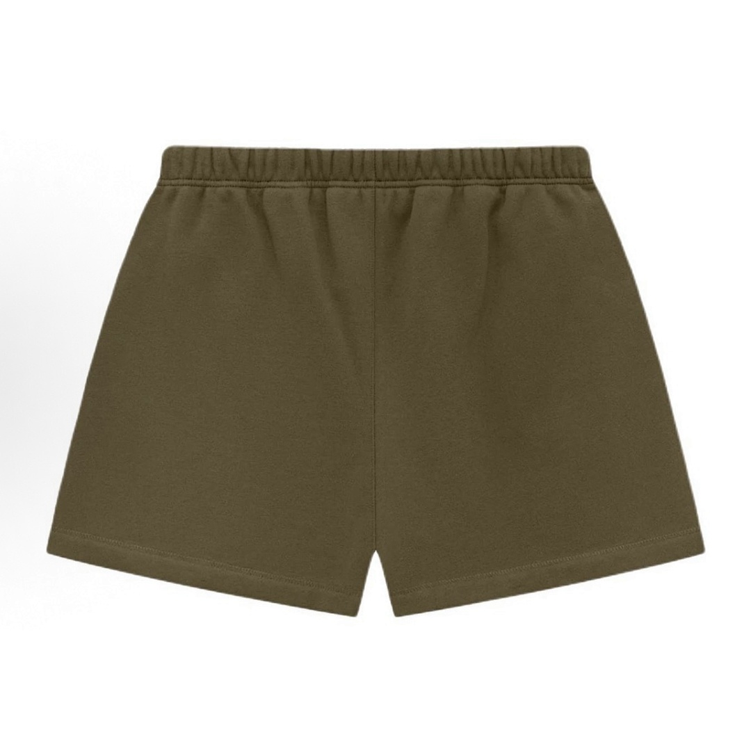 Essentials 148 Ess Fall24 BACK TO SCHOOL Fleece Soccer Short Print Black Green Olive Oatmeal Grey Sea Blue S-XL - Image 95