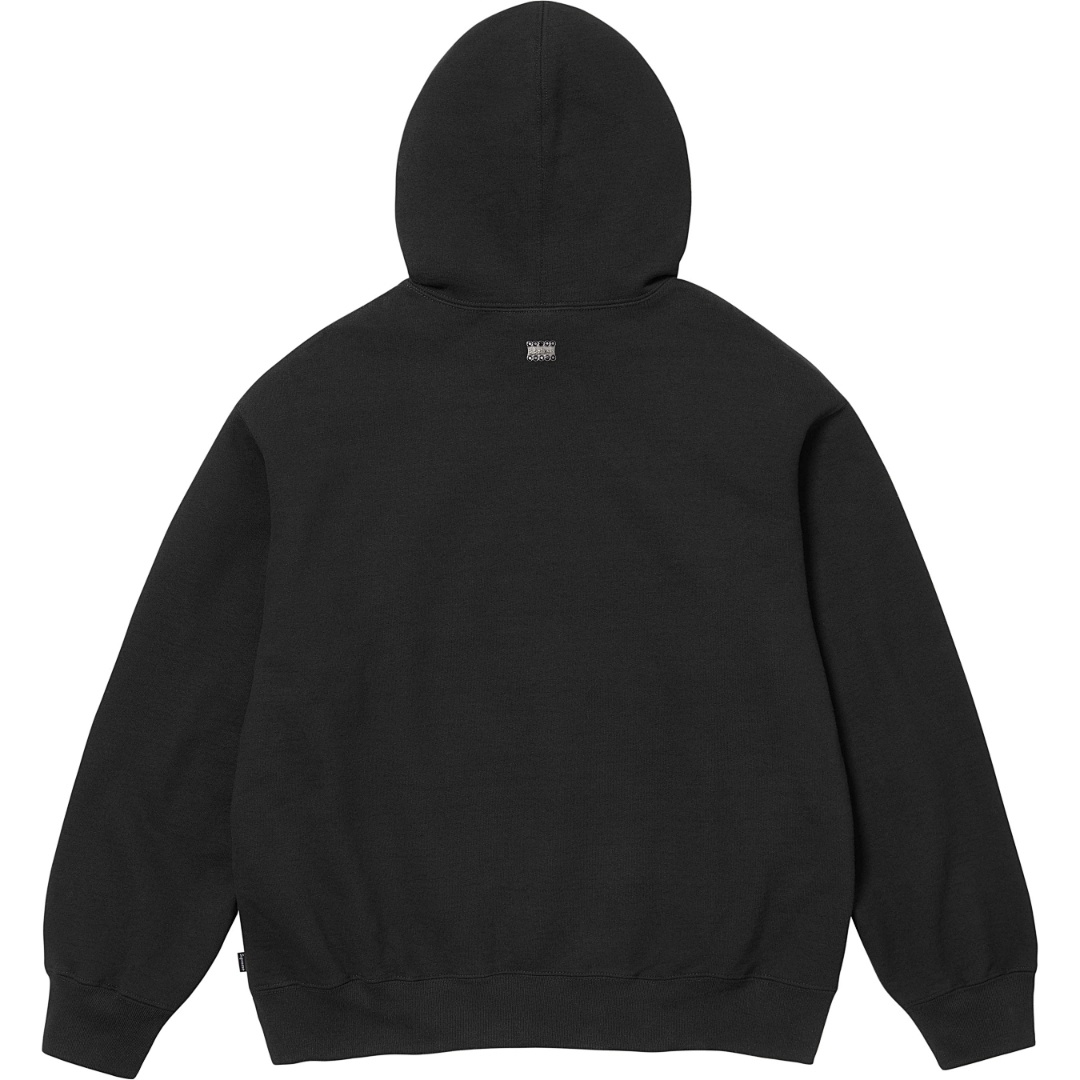 Bape 438 B.B.SIMON ZIP UP HOODED Diamond Black Grey Red Camo Quad S - Image 4