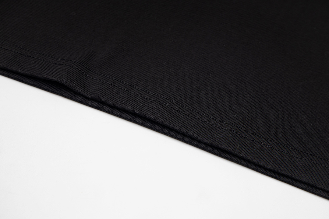 AMIRI 118 Wide Version Model Short Sleeve T Logo Print High Wind Black S M L XL 9902# - Image 11
