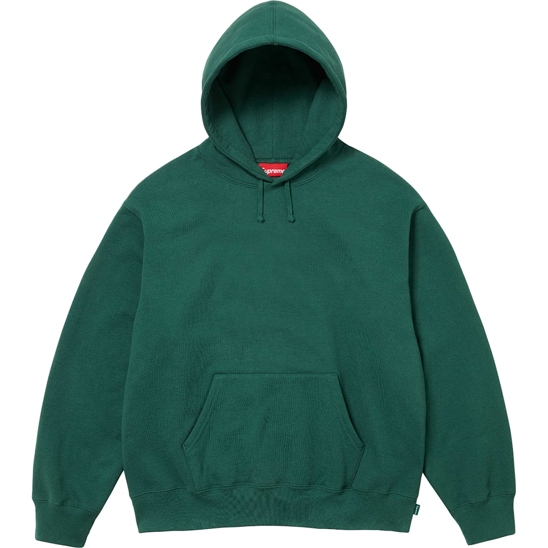 Supreme 258 Sup 22FW Satin Appliqué Hooded Sweatshirt Green Black Floral Grey Blue Brown Light Orange Khaki Purple S M L - Image 11