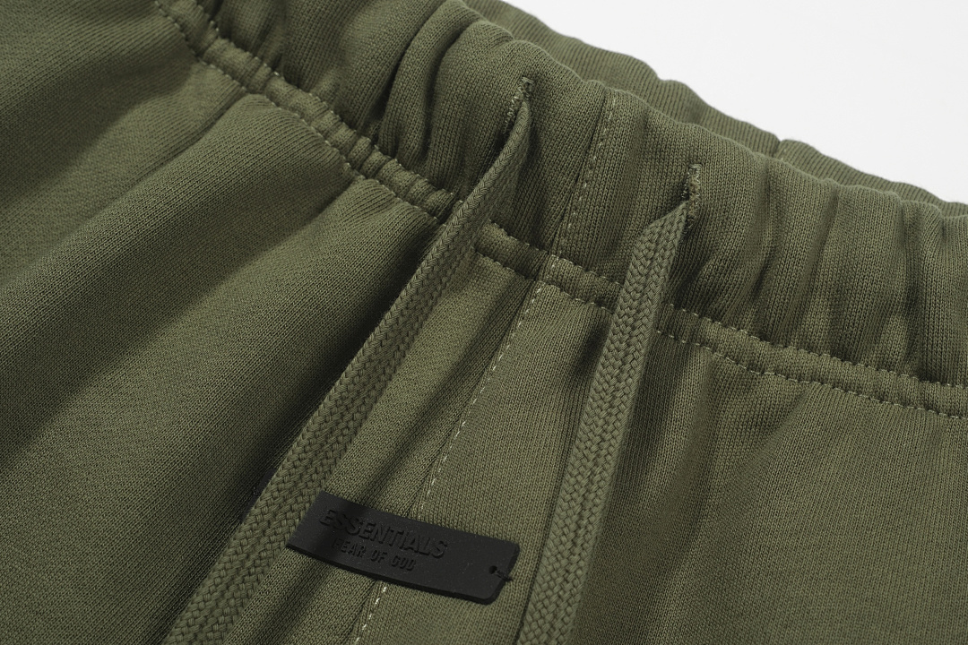 Essentials 148 Ess Fall24 BACK TO SCHOOL Fleece Soccer Short Print Black Green Olive Oatmeal Grey Sea Blue S-XL - Image 41