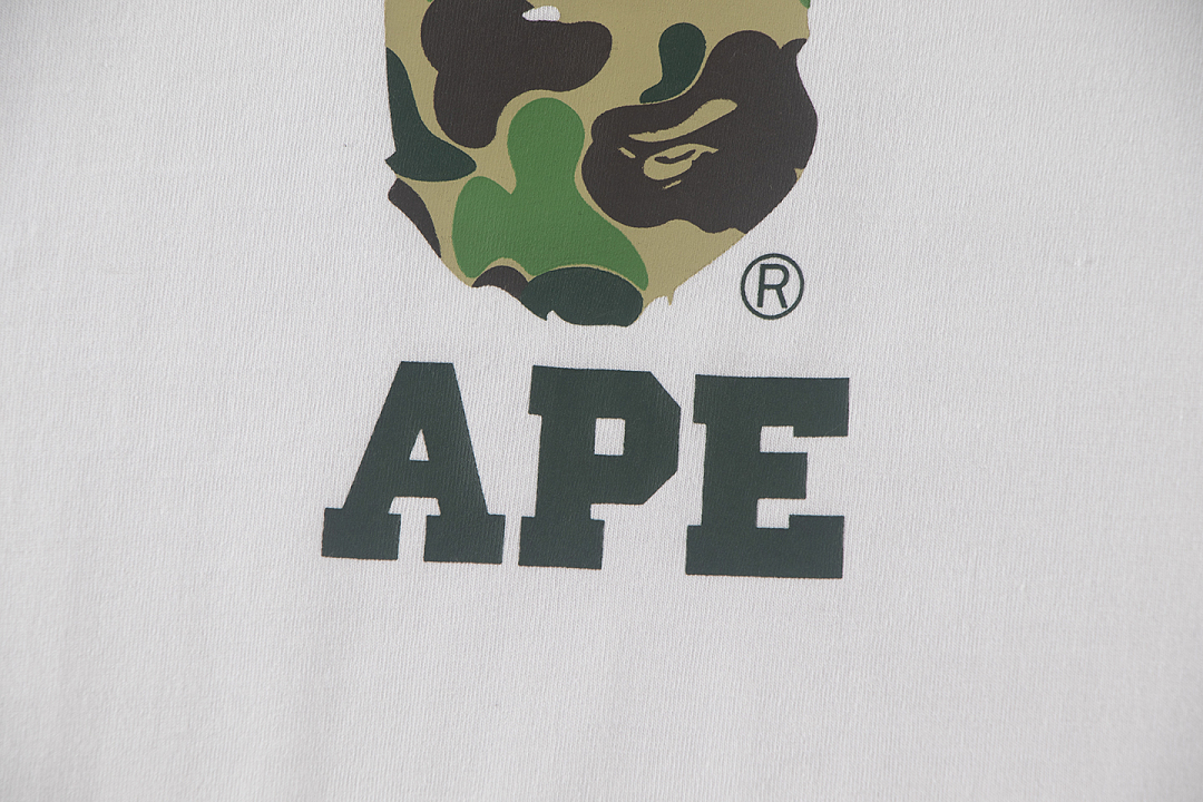 Bape 148 TOP Print Collar Short Sleeve T Black White S-XL - Image 18