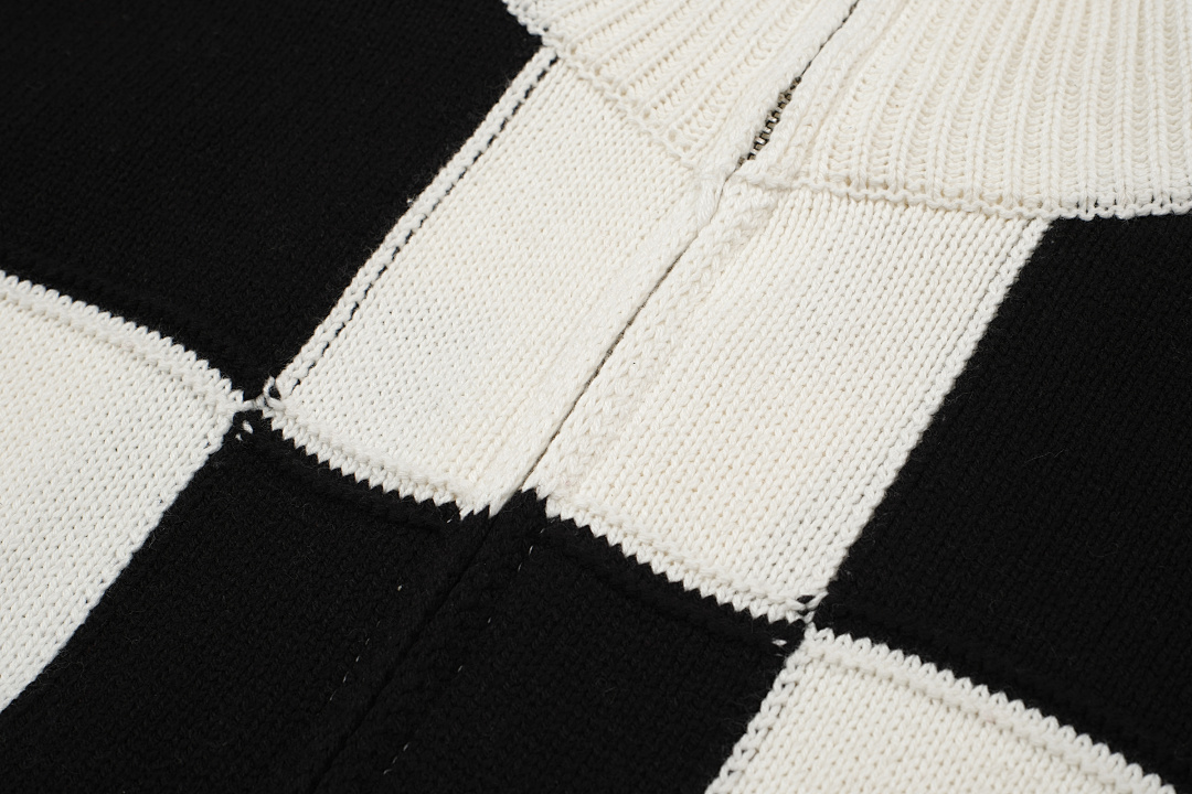 On Running 278 Cole Buxton Black White Double Stand Collar Fleece S-XL C7022# - Image 5
