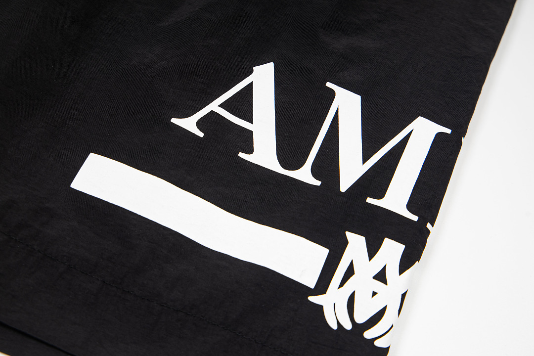 AMIRI 148 Logo Print Short Black S M L XL 9922# - Image 11