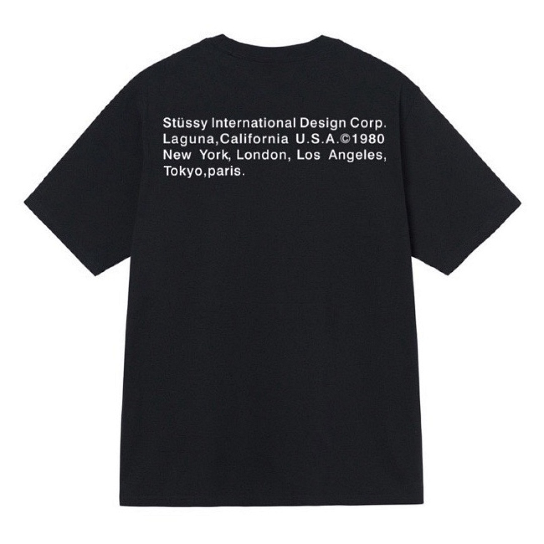 Stussy 108 Stu Black 8 Short Sleeve T : White S Ｍ L XL XXL - Image 3