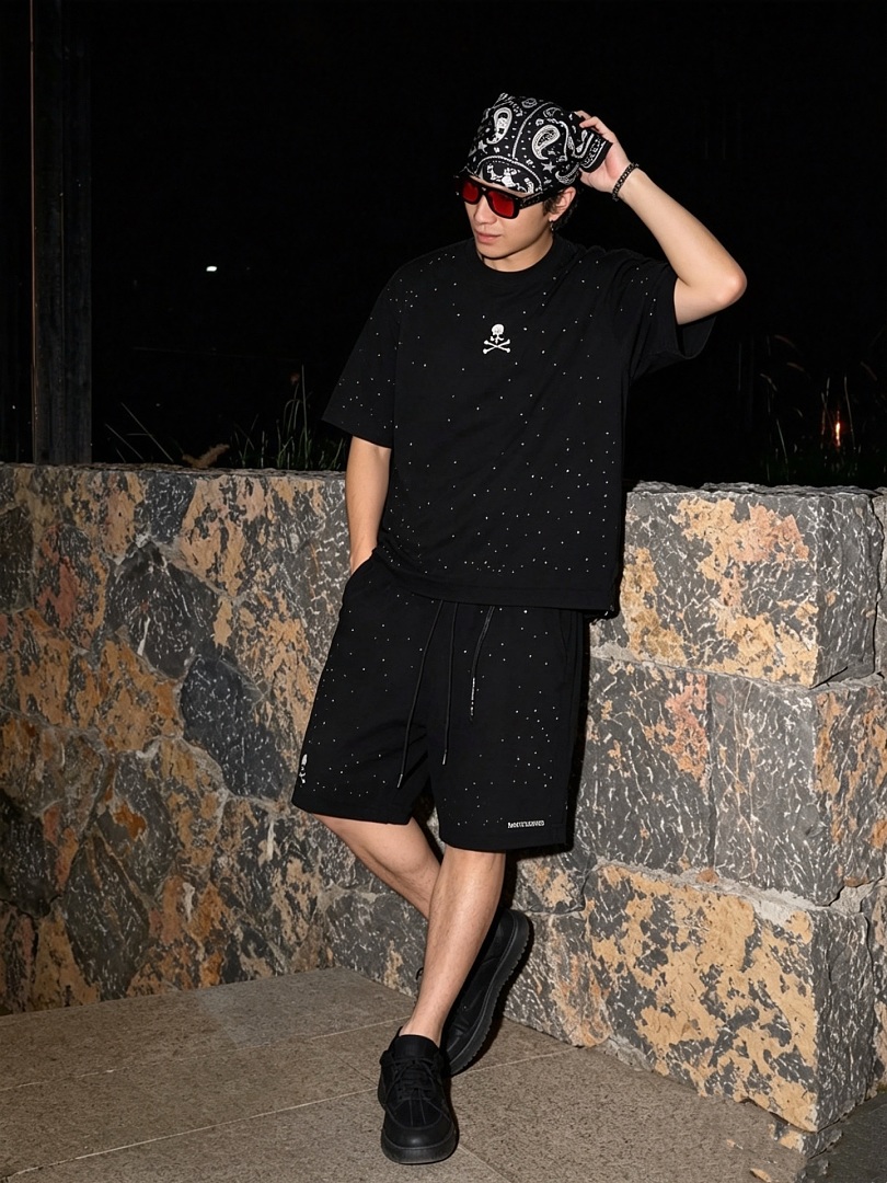 Unbranded 168 Mastermind Japan MMJ Diamond Short Sleeve T : S M L XL (Black) - Image 14