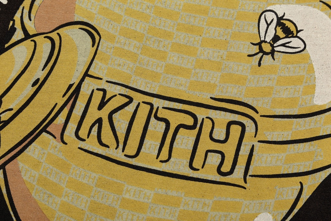 Adidas 138 KITH Ice Cream Print Wide Short Sleeve : Black Coffee S M L - Image 5
