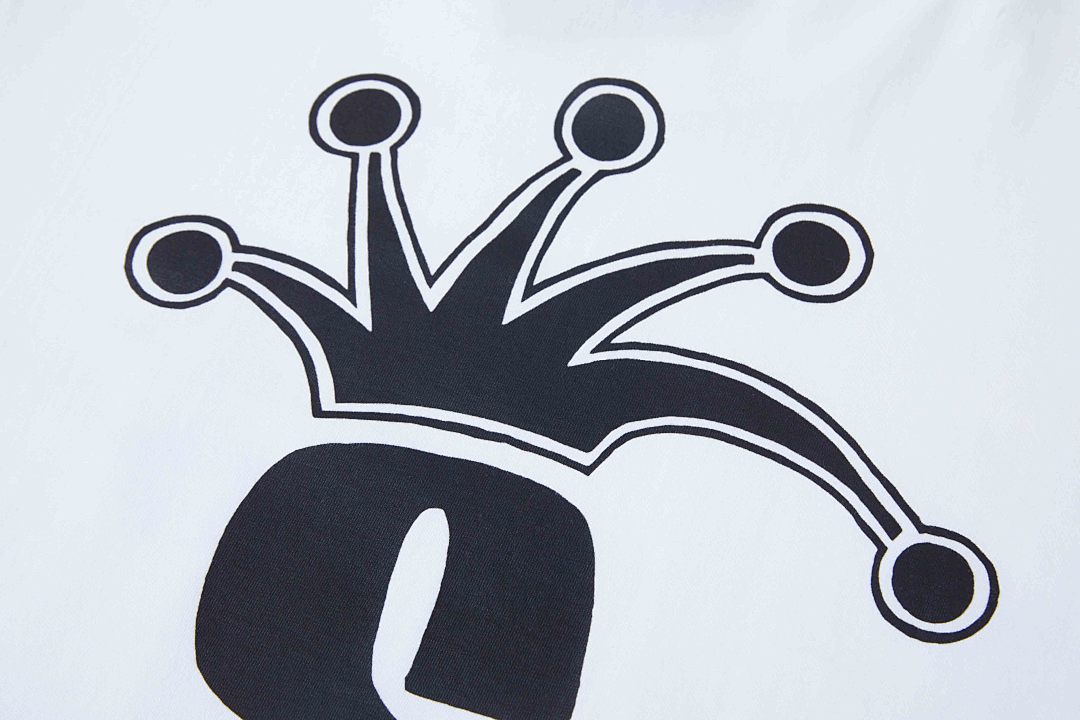 Stussy 118 Stu FW24 CROWN BAND S LOGO TEE Print Short Sleeve T Black White M L - Image 11
