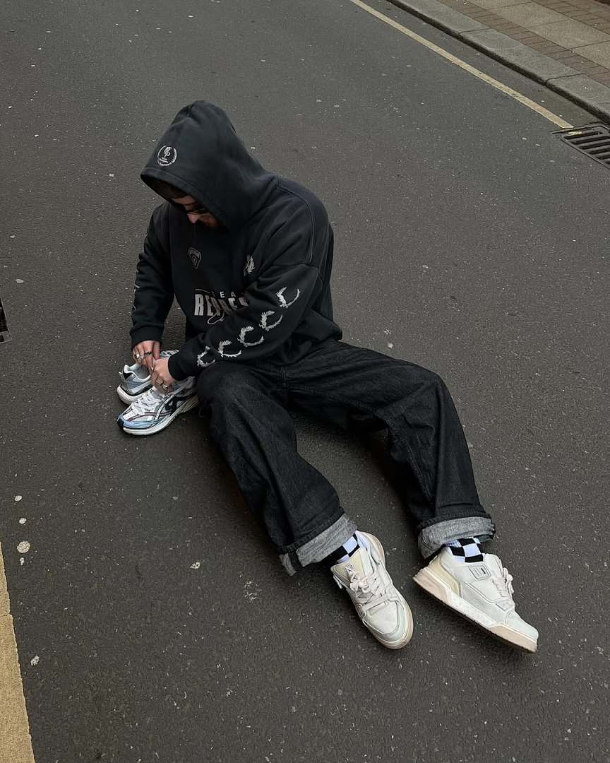 Represent 238 Represent World Championship BOXY Hoodie “ Military ” Print Washed : Black S M L - Image 26
