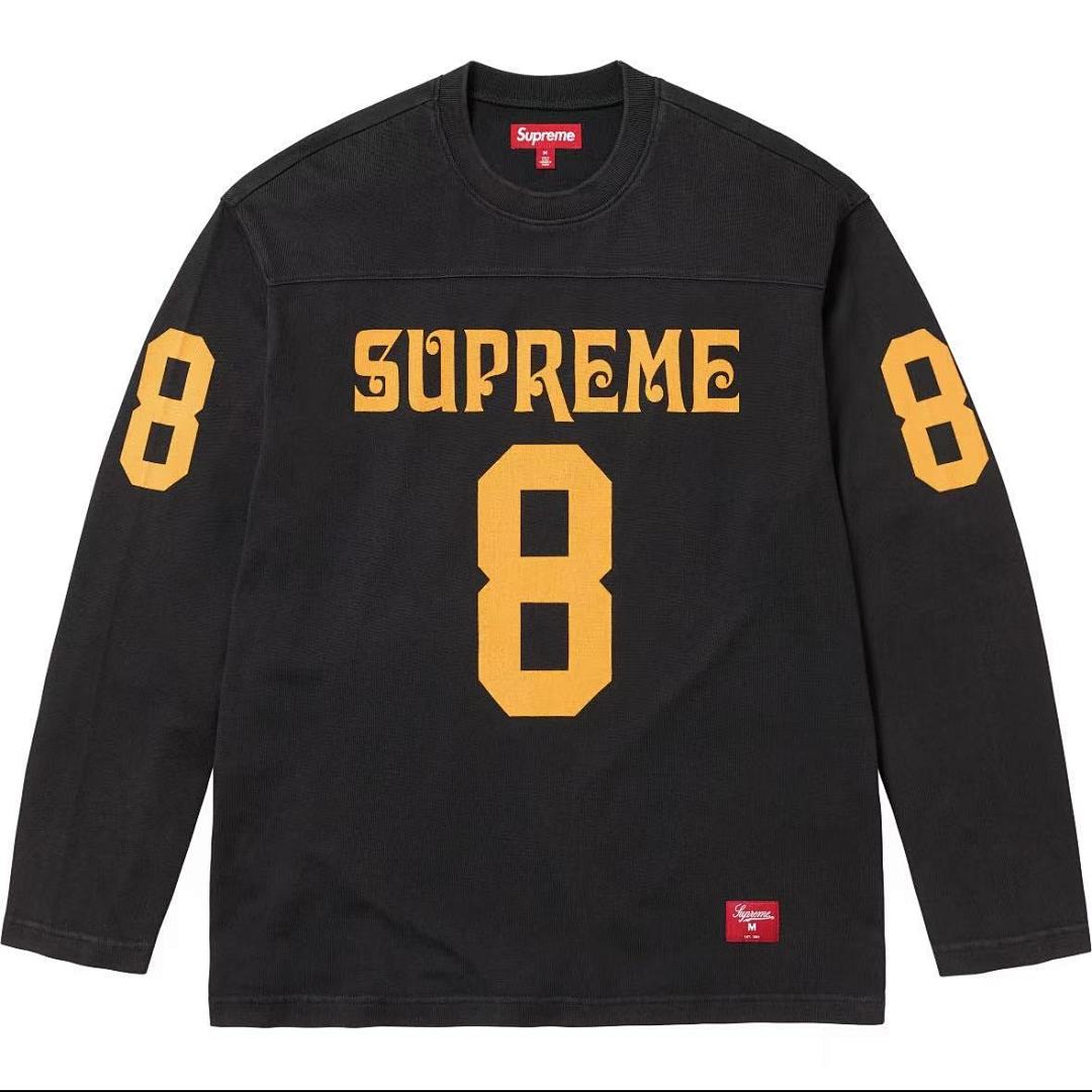 Supreme 198 Affiliated Long Sleeve Black White S M L