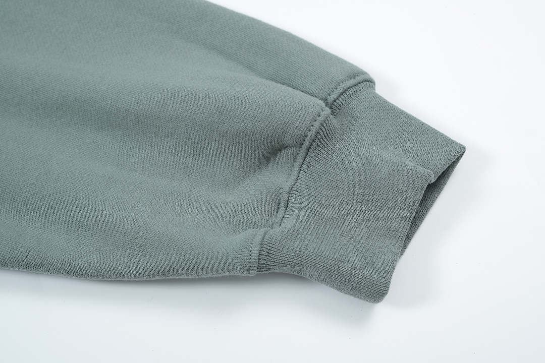 Essentials 98 ESS LOGO Sleeve Collar Purple Mist Blue Brown Black Big White Yellow Sand S-XL 6204# - Image 11