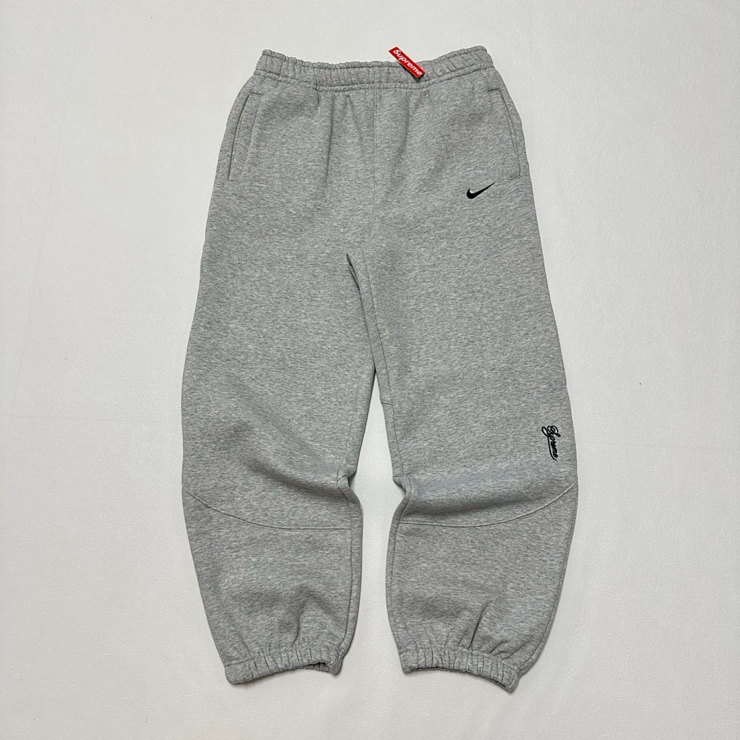 Supreme 368 SWEATPANT Embroidered LOGO Wide Black Grey Red S-XL - Image 35