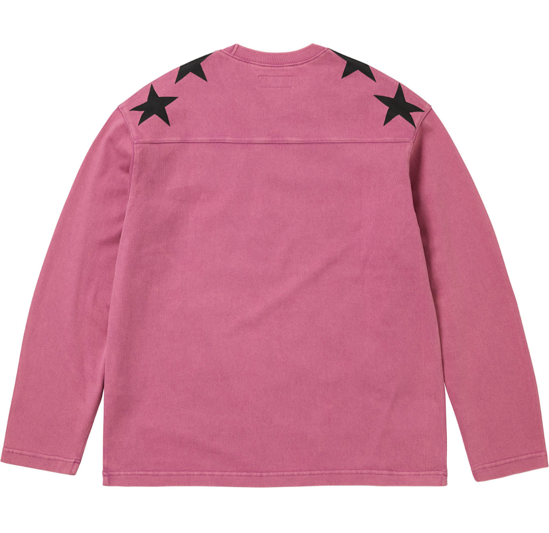 Bape 218 Long Sleeve T L/S FOOTBALL TOP 88 Quad Black White Pink Camo S - Image 10