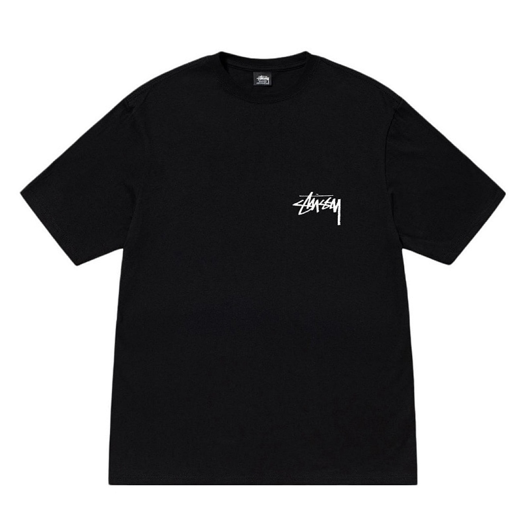 Stussy 108 STU KITTENS TEE 3D Logo Khaki Print Short Sleeve T : White Black S M L XL Y1319# - Image 3