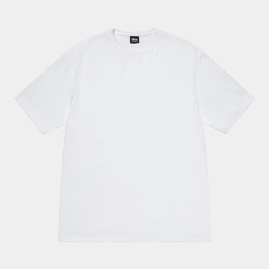 Stussy 108 Stu FW24 BUANA STOCK TEE Surface Big LOGO Print Short Sleeve T Black White S M L - Image 4