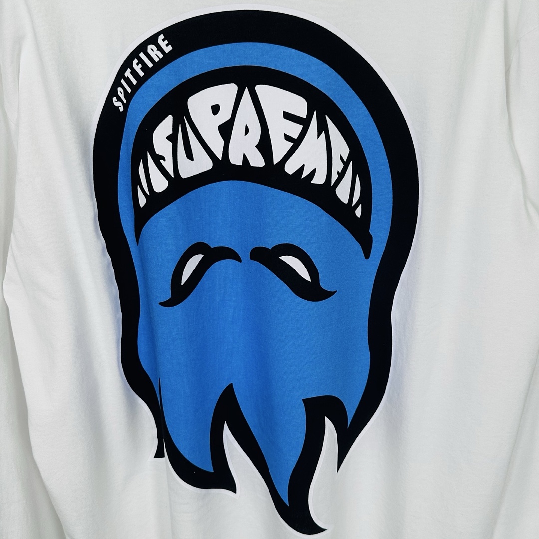 Supreme 168 SPITFIRE BIGHEAD L/S TEE Reversed Fire Flame Long Sleeve S-XL (Black) - Image 19