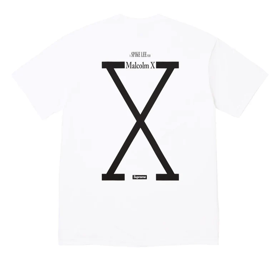 Supreme 118 40 ACRES MALCOLM X Short Sleeve T TEE Black White S M L - Image 5