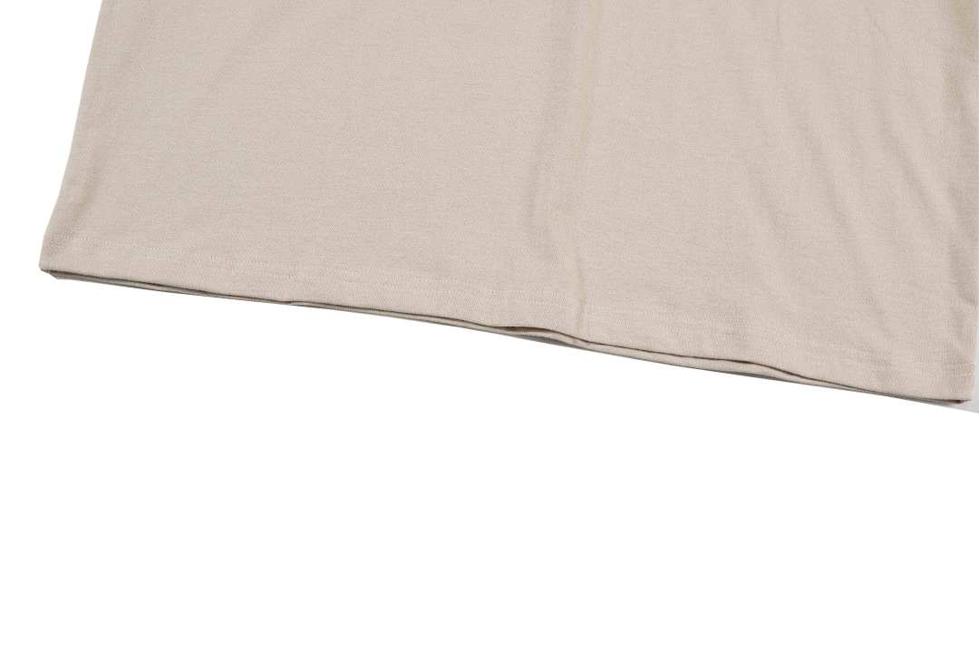 Drew House 98 DREW HOUSE ALLEN THE ALIEN Ss TEE Star Print Collar Solid Cotton Short Sleeve T Light Camel Pink S M L - Image 14