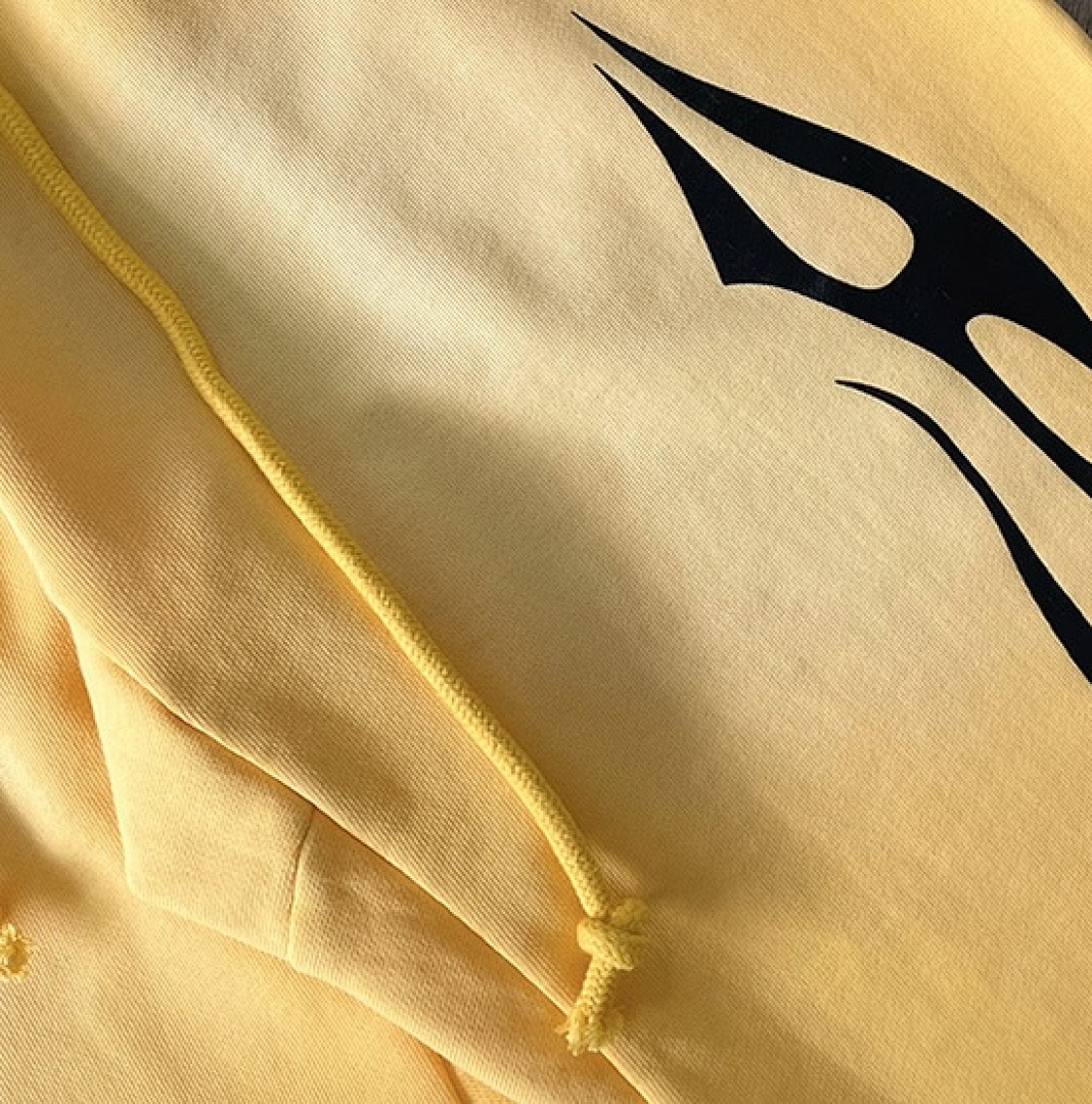 Hellstar 238 Hellstar Studios Sports Zip Up Hoodie Big Logo Water Long Yellow S-M-L-XL - Image 8