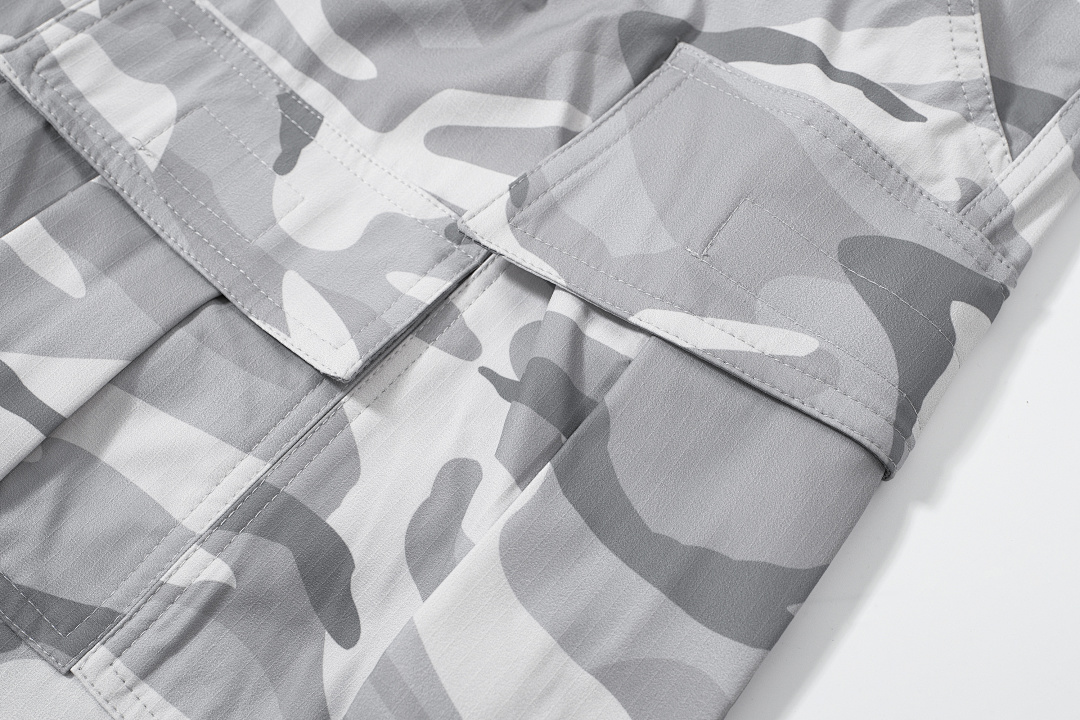 Bape 338 FAR CAMO CARGO PANT Snow Green Grey S-L 7267# - Image 26
